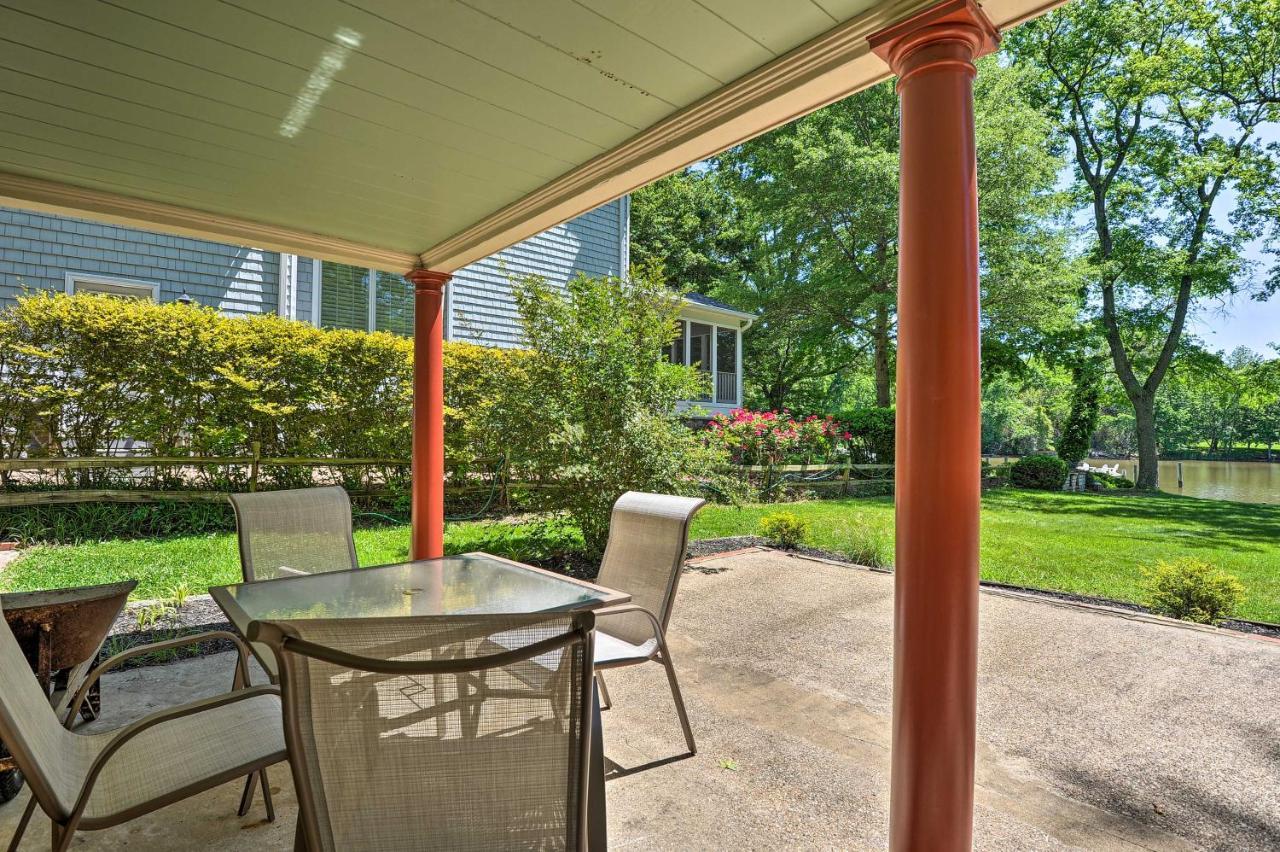 Waterfront Annapolis Home Fire Pit And Fishing Pier Exteriér fotografie